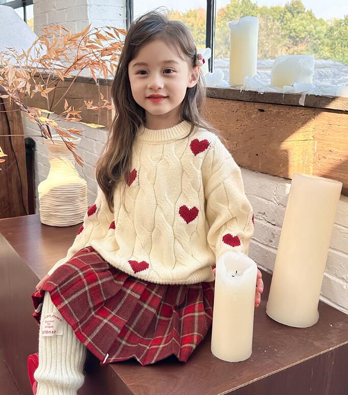 2023★秋冬新作★韓国風子供服★セーター★2色90-150CM
