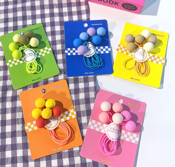 子供用★髪飾り★まとめ髪用★ヘアアクセサリー★可愛い★ヘアゴム★多色