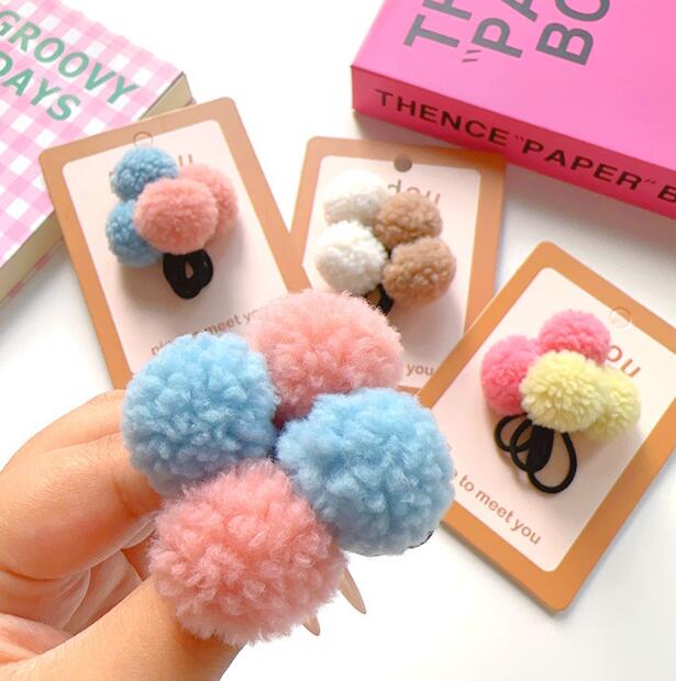 子供用★髪飾り★まとめ髪用★ヘアアクセサリー★可愛い★ヘアゴム★多色