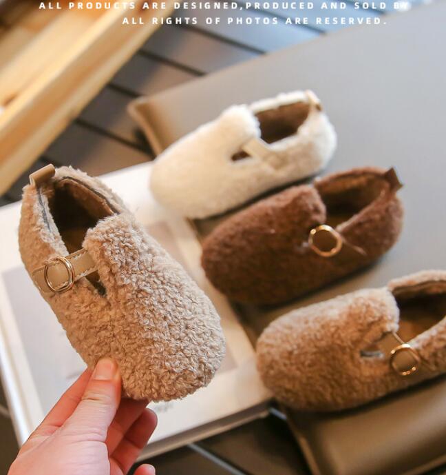 靴★子供靴★キッズ靴★シューズ★キッズ★男女兼用★暖かい★可愛い★3色「21-30#」