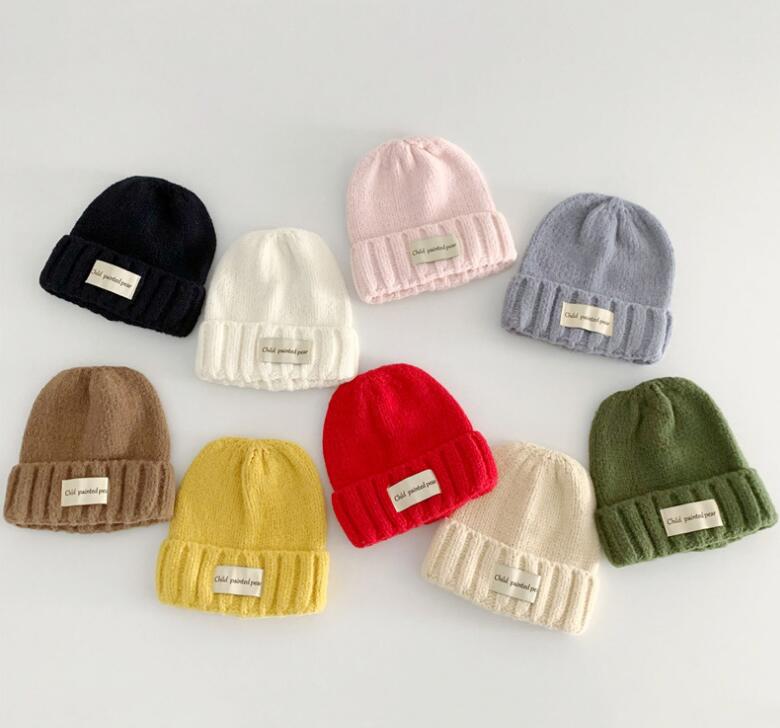 2023秋冬新品★子供用★帽子　ニットハット★9色選べ