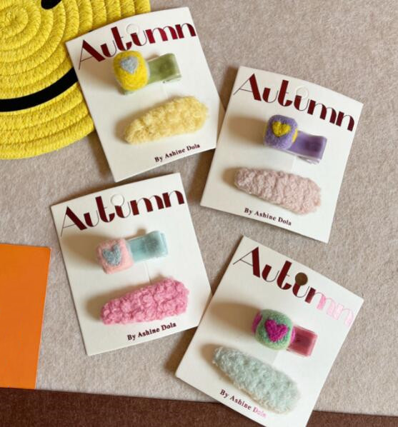 髪飾り★まとめ髪用★ヘアアクセサリー★子供用★キッズ★ヘアピン★3枚入り★多色