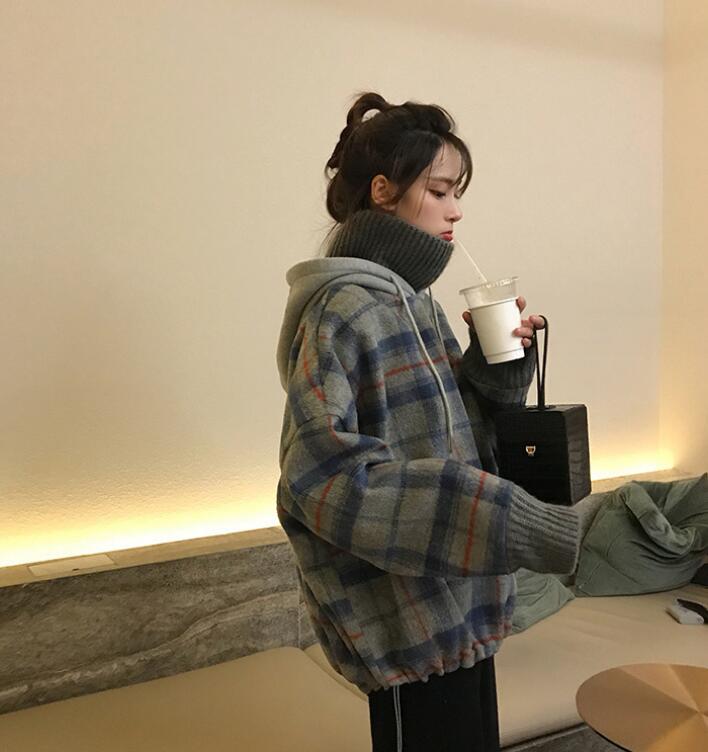 2023★秋冬新作★レディース★パーカー★厚手★2色S-2XL