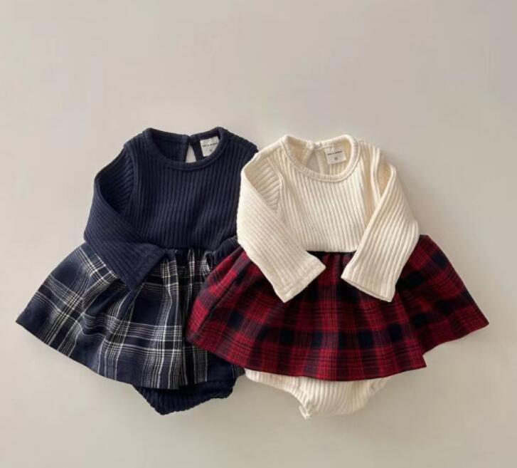 2024年新品★ベビー服★ロンパース　ワンピース★66-90cm★2色