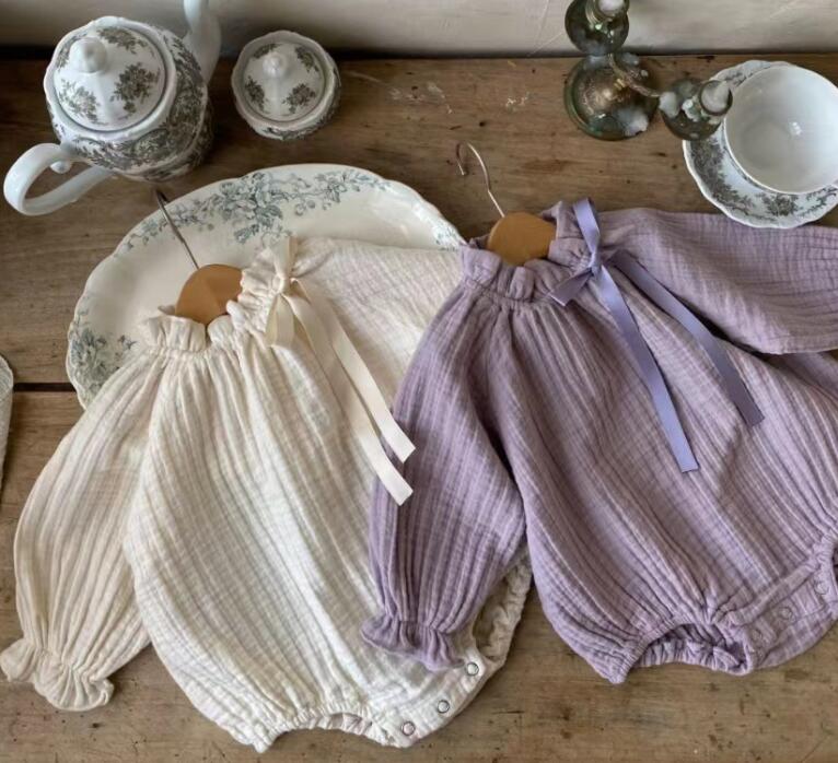 2024新品★ベビー服★ロンパース★66-90cm★2色