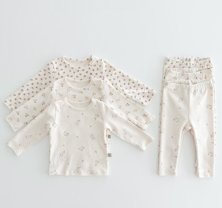 2024新型★ベビー服　トップス+ズボン　セットアップ★66-100★3種