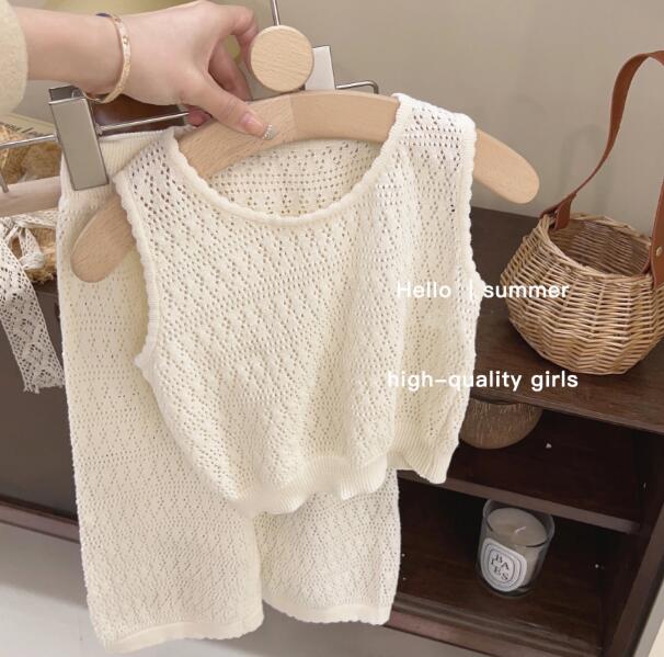 子供服★ベスト+ズボン★セットアップ★韓国風子供服★キッズ女の子★80-140CM