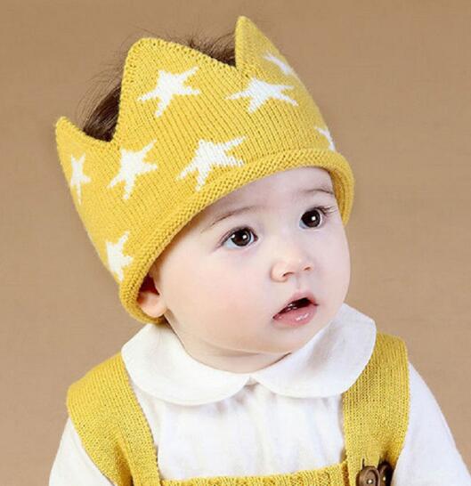 ★子供用　超可愛い　帽子　ヘアバンド　星柄★ベビー用★ニット★ヘアアクセサリー★パーティー用★