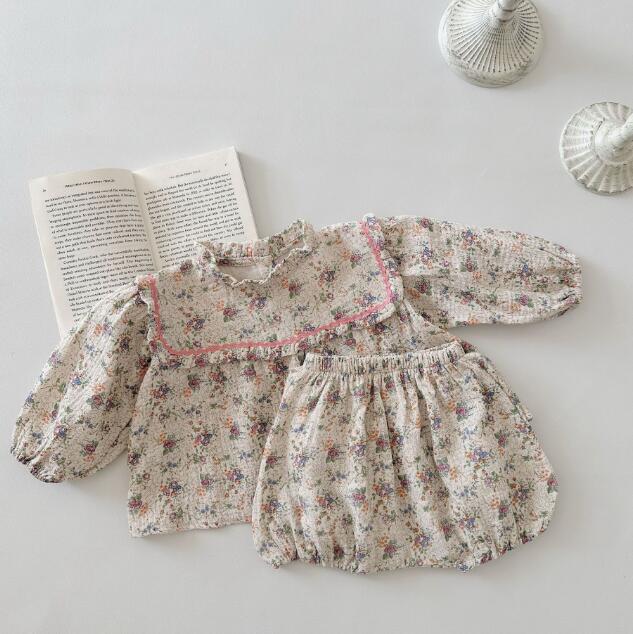 「2024」子供服★トップス+パンツ★セットアップ★韓国風子供服★ベビー★可愛い★66-90CM