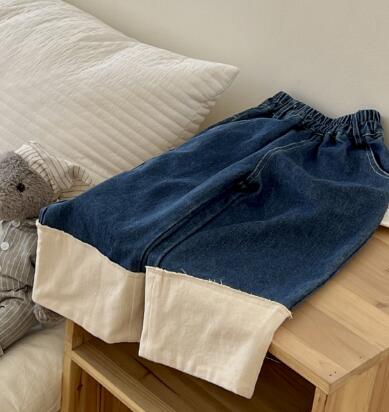 「2024」子供服★ズボン★ジーンズ★韓国風子供服★キッズ女の子★ボトムス★90-140CM