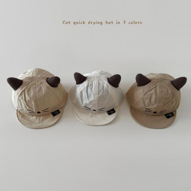 「2024」子供用★帽子★キャップ★野球帽★ベビー★男女兼用★速乾★カジュアル★3色