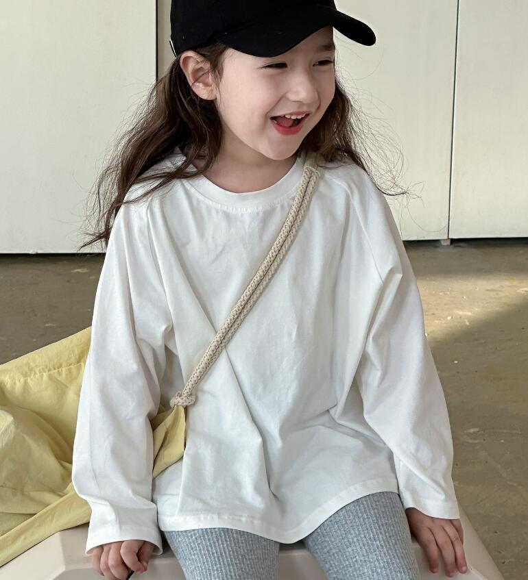 2024★春秋新作★韓国風子供服★Tシャツ★90-150CM