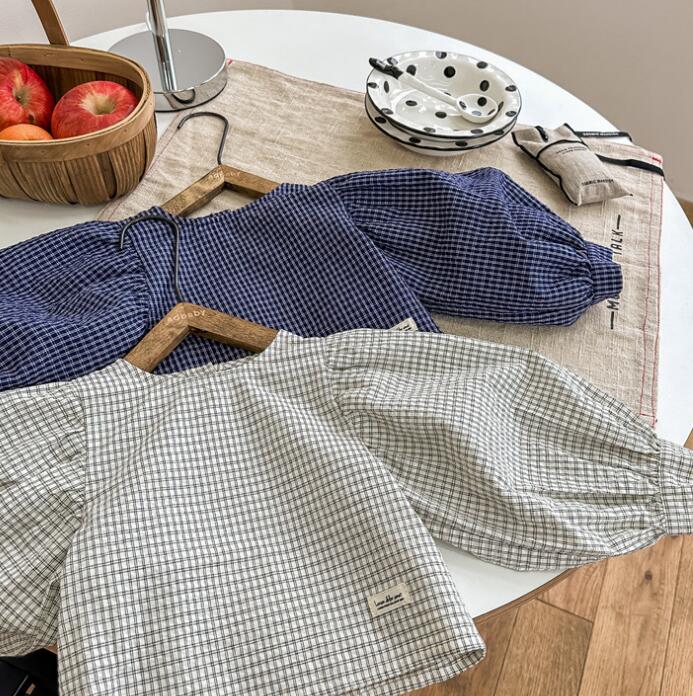 子供服★トップス★長袖シャツ★韓国風子供服★キッズ女の子★2色★80-130CM