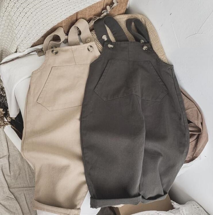 2024★春秋新作★韓国風子供服★サロペット★2色80-130CM