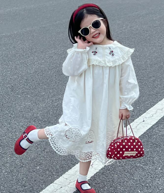 2024年★子供服　ワンピース★90-140cm★