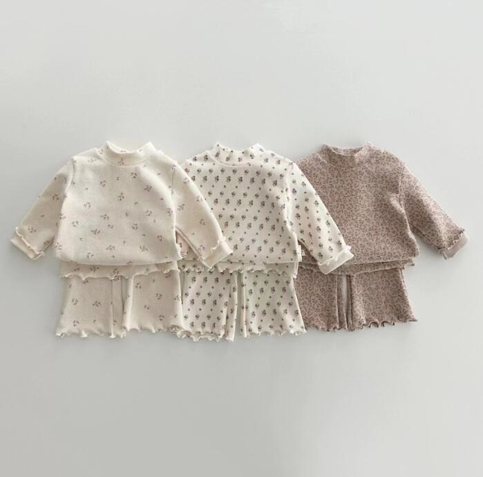 2024★春秋新作★韓国風子供服★トップス+ズボン2セット★3色73-120CM