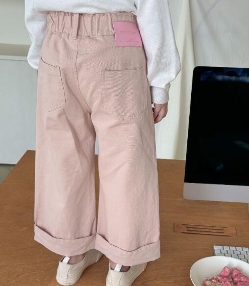 2024★春秋新作★韓国風子供服★ズボン★カジュアル★2色90-150CM
