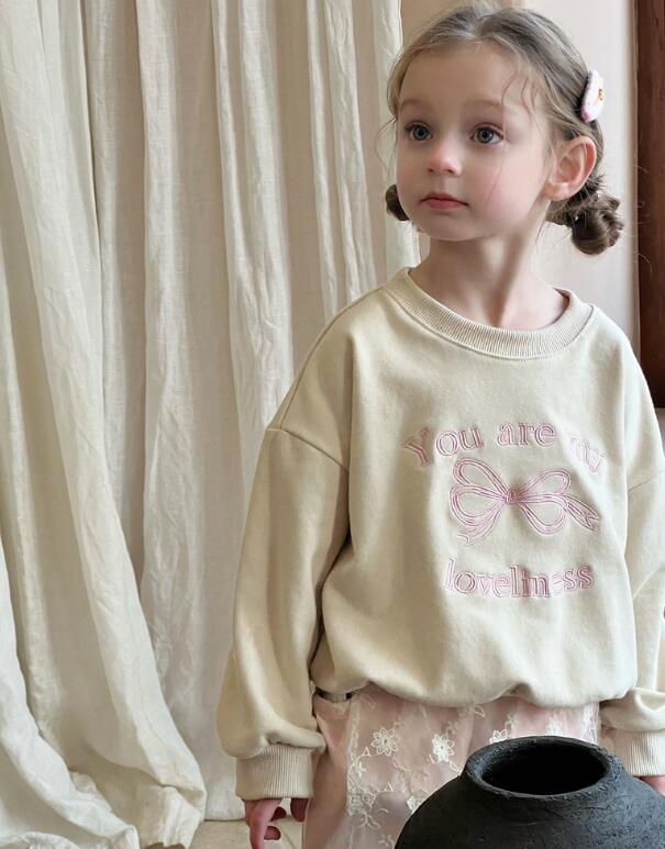 2024年新C★子供服　トップス　トレーナー★90-150cm★2色