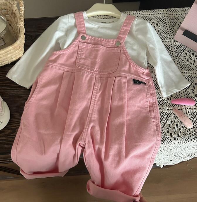 2024春夏★子供服 　トップス&サロペット分けて販売★80-130cm★