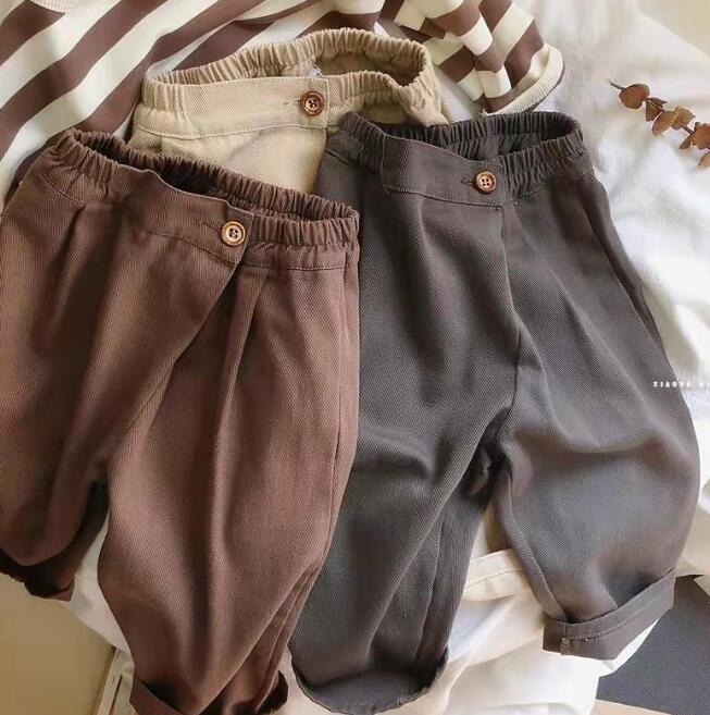 子供服★ズボン★ボトムス★韓国風子供服★無地★キッズ女の子★3色★80-130CM
