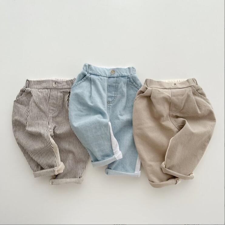 2024★春秋新作★韓国風子供服★ズボン★3色80-130CM