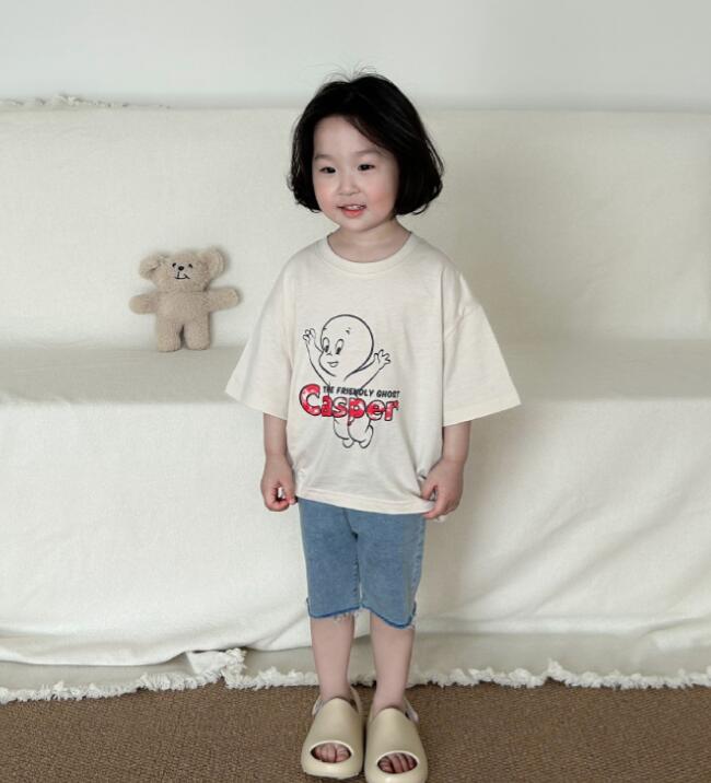 2024★春夏新作★韓国風子供服★Tシャツ★90-140CM