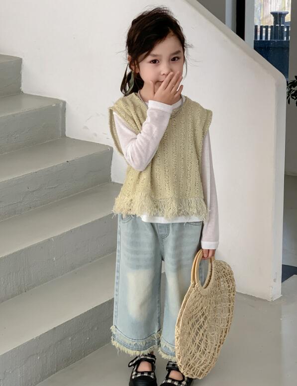 2024★子供服　ベスト+トップス&ズボン分けて販売★110-150cm★