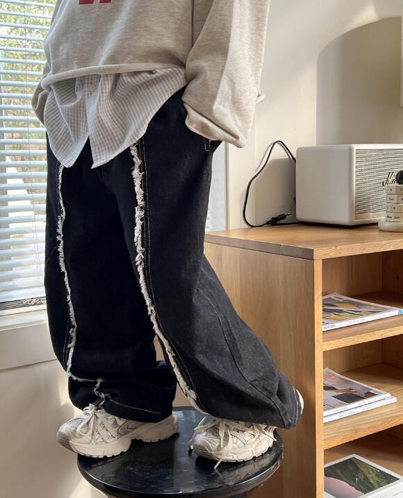 2024新品★子供服　デニムズボン★90-160cm★