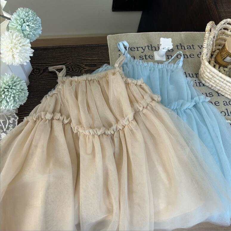 2024★春夏新作★韓国風子供服★吊りワンピース★2色80-130CM