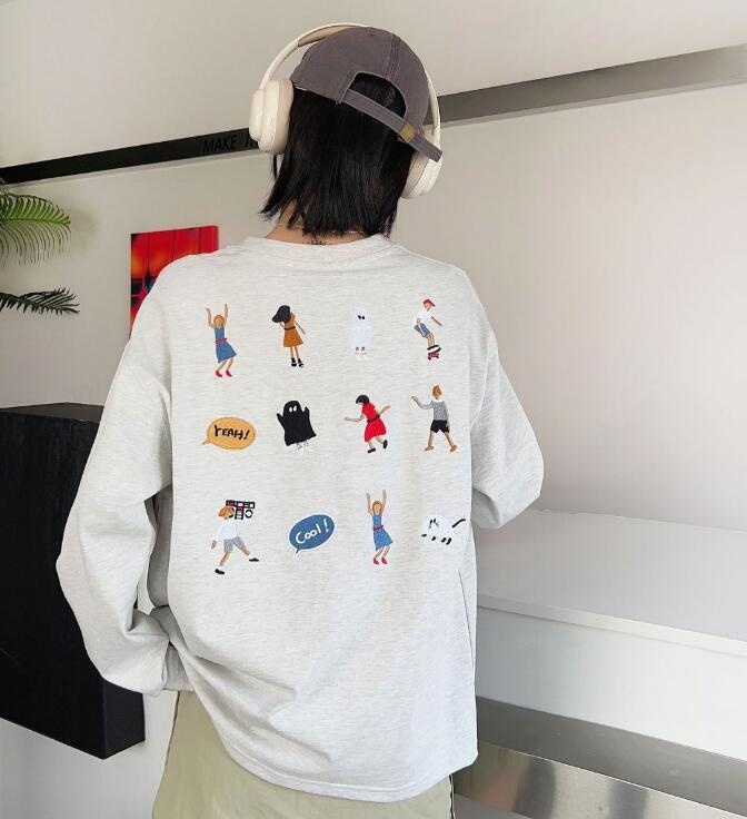 2024★春秋新作★レディース★トレーナー★4色