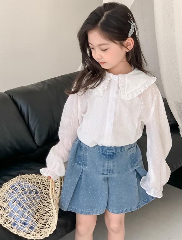 2024新品★子供服　デニムズボン★100-160cm