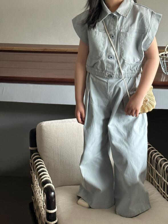 2024新品★子供服 　トップス+ズボン　セット★90-140cm★