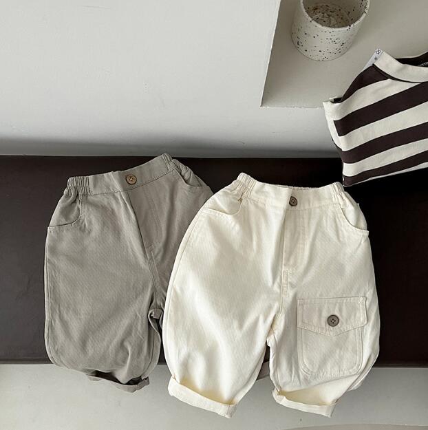 2024新型★ベビー服　ズボン★66-100★2色