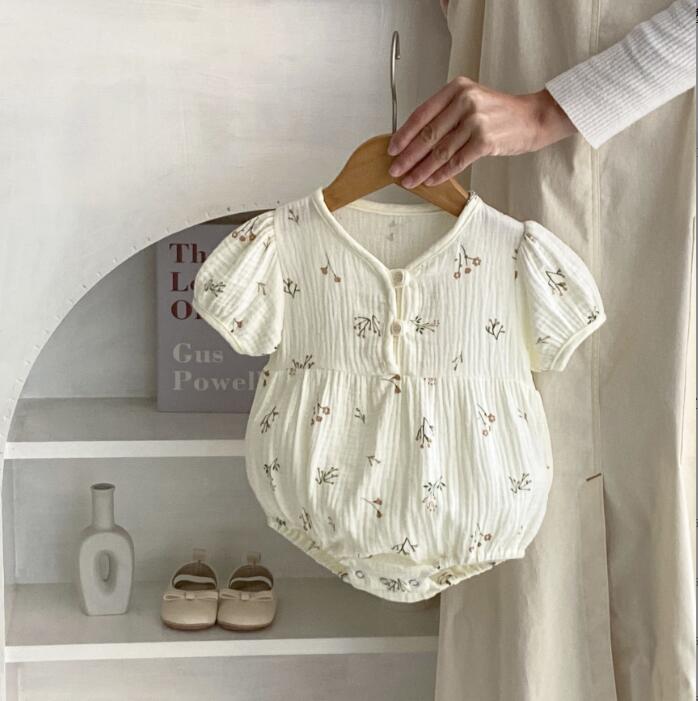 2024★春夏新作★韓国風子供服★ロンパース★66-90CM