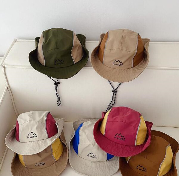 「2024」子供用★帽子★バケットハット★キッズ★男女兼用★日焼け防止★韓国風★7色