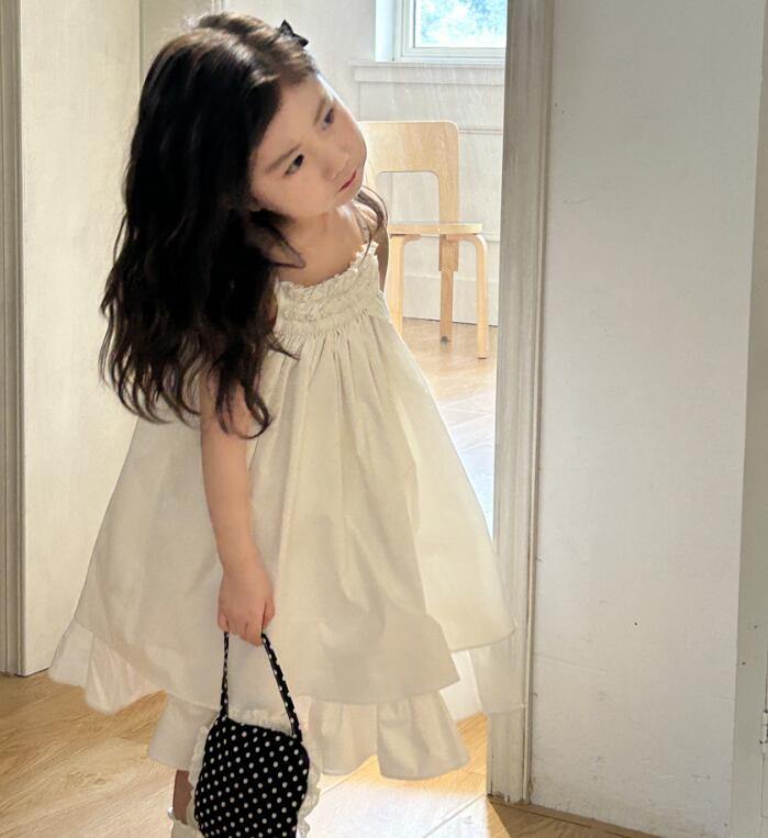 2024年新品★子供服 　ワンピース★90-140cm★