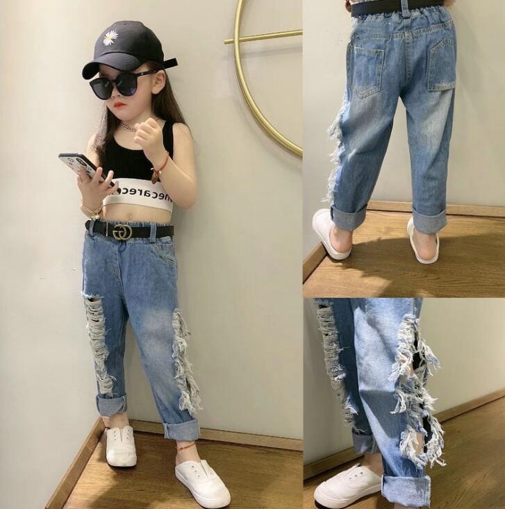 2024★春夏新作★韓国風子供服★ジーンズ★7-15