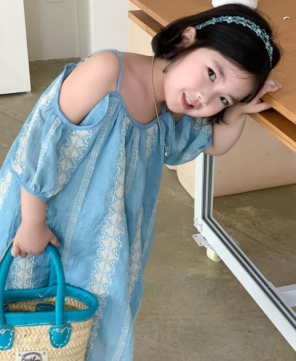 2024夏新品★子供服　ワンピース★80-140cm★