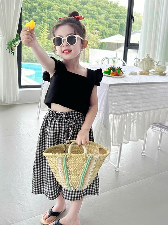 2024年新品★子供服 　トップス+ズボン　セット★90-140cm★