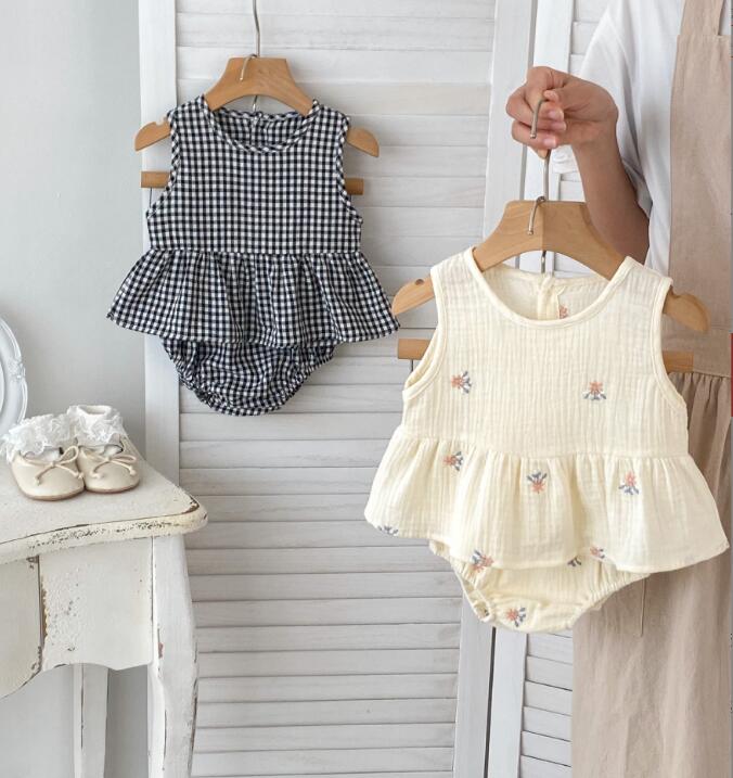 2024★春夏新作★韓国風子供服★トップス+ズボン2セット★2色66-100CM