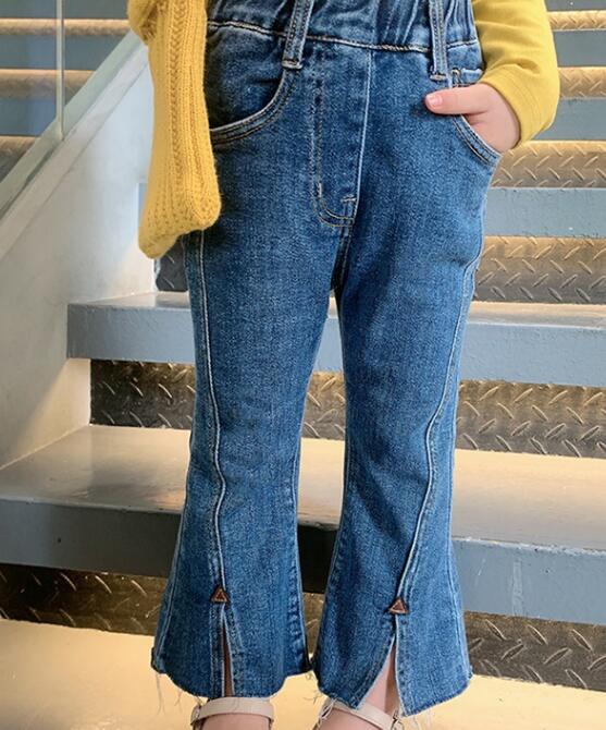 2024★春秋新作★韓国風子供服★ジーンズ★カジュアル★90-140CM