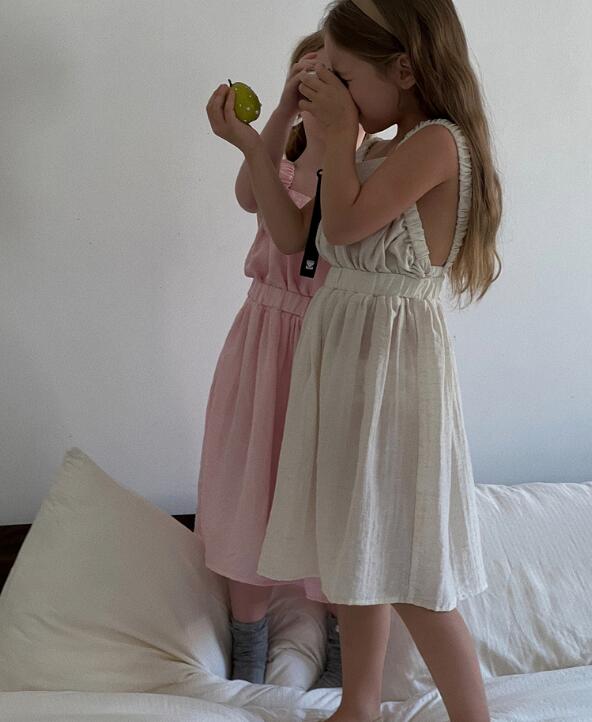 2024夏新品C★子供服 　ワンピース★90-150cm★2色