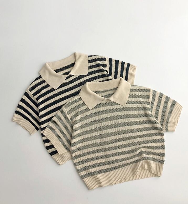 2024★春夏新作★韓国風子供服★ポロシャツ★2色80-130CM