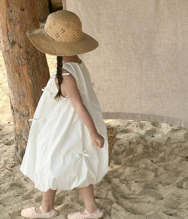 2024夏新品★子供服 　ワンピース★90-150cm★