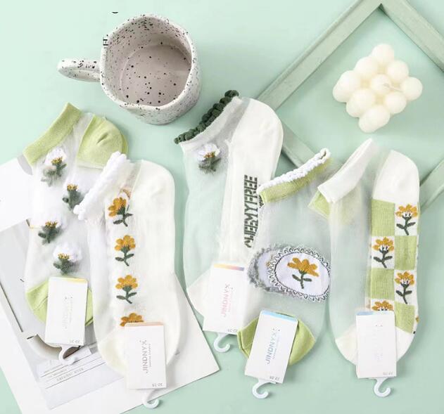 靴下★レディース★ソックス★大人用★女性用靴下★薄手★可愛い★多色