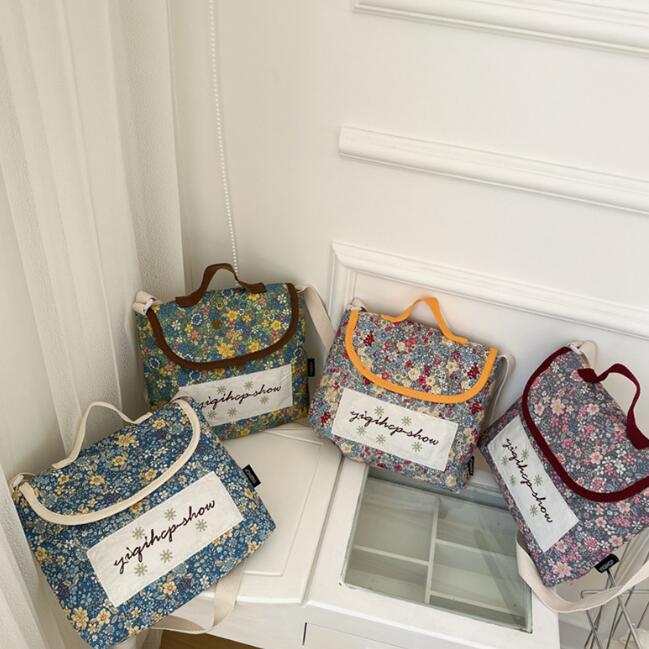 バッグ★ショルダーバッグ★ハンドバッグ★子供用★花柄★4色