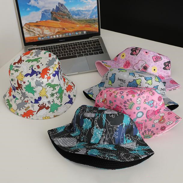 「2024」子供用★帽子★バケットハット★キッズ★男女兼用★日焼け防止★韓国風★6色