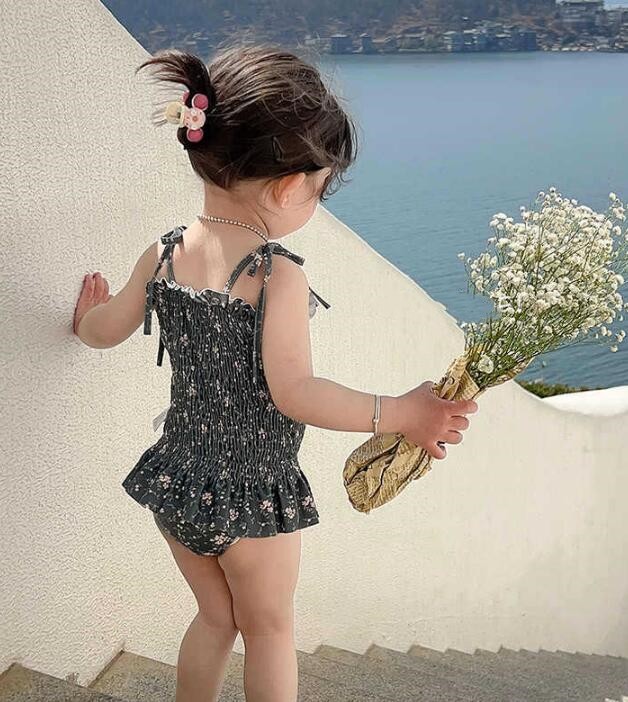 2024★春夏新作★韓国風子供服★水着★2色5-15