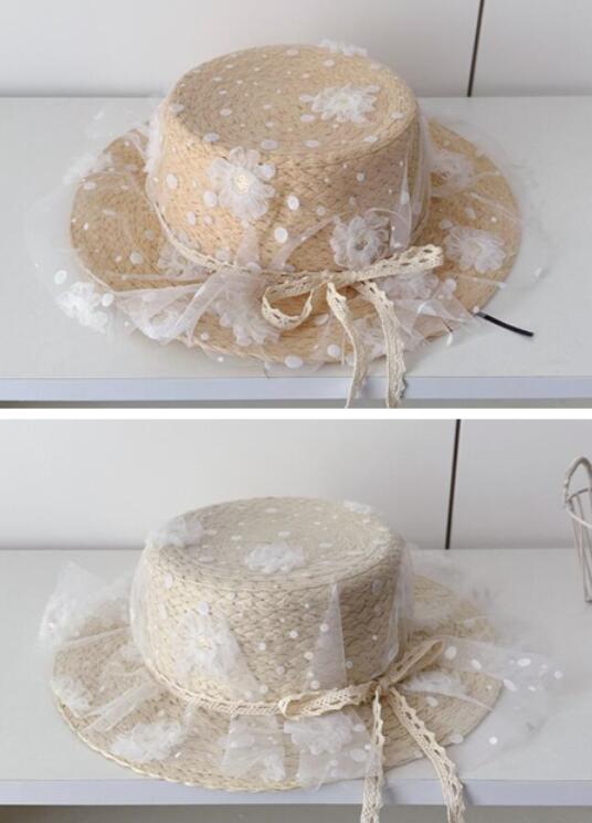 「2024」子供用★帽子★麦わら帽子★キッズ★ハット★可愛い★2色