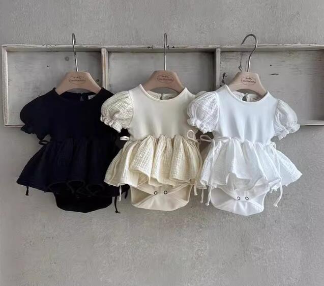2024新品★ベビー服★ロンパース★66-90cm★3色
